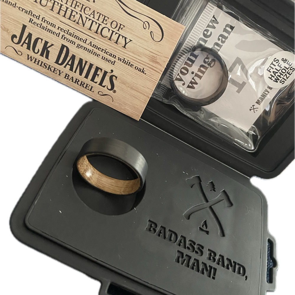 Never worn men’s wedding band. Size 17.